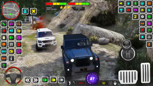 भारतीय जीप वाली गेम 3डी screenshot