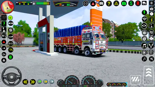 भारतीय ट्रक चालक खेल screenshot