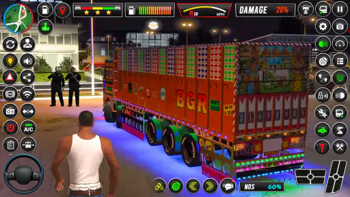 भारतीय ट्रक ड्राइविंग गेम screenshot