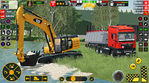 भारतीय ट्रैक्टर और जेसीबी गेम screenshot
