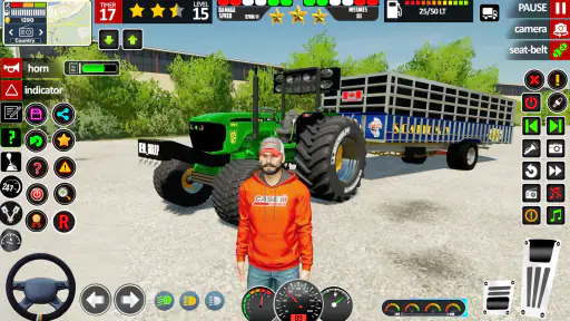 Farm Tractor Simulator Game screenshot