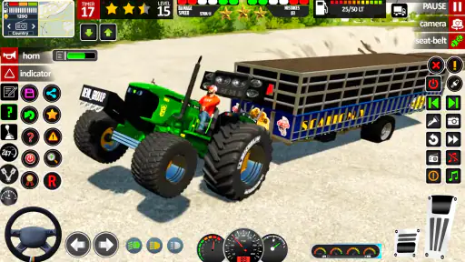 Farm Tractor Simulator Game screenshot