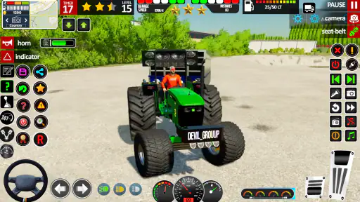 Farm Tractor Simulator Game screenshot