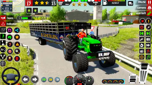 Farm Tractor Simulator Game screenshot