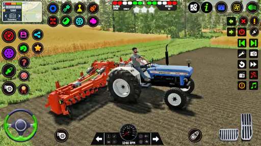भारतीय ट्रैक्टर: ट्रैक्टर गेम screenshot