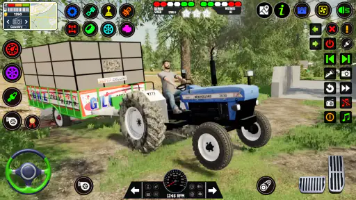 भारतीय ट्रैक्टर: ट्रैक्टर गेम screenshot
