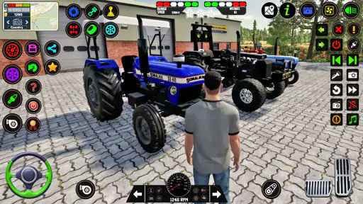भारतीय ट्रैक्टर: ट्रैक्टर गेम screenshot