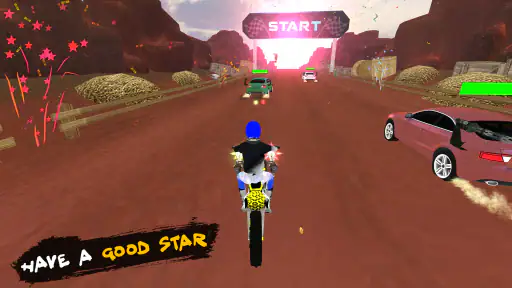 भारतीय बाइक रेसिंग ड्राइविंग screenshot