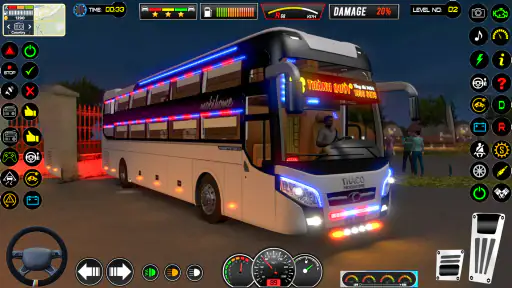 भारतीय बस ड्राइव बस वाला गेम screenshot