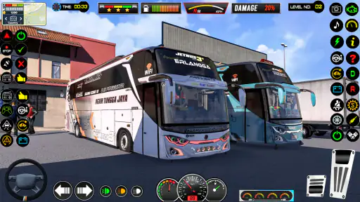 भारतीय बस ड्राइव बस वाला गेम screenshot