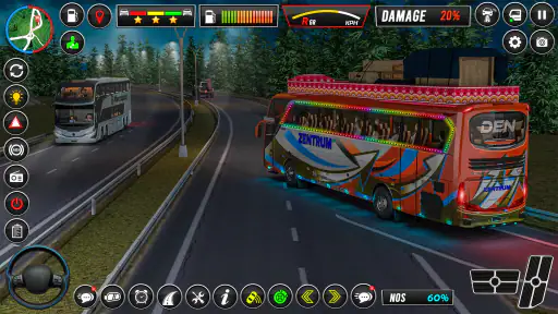 भारतीय बस ड्राइविंग गेम screenshot