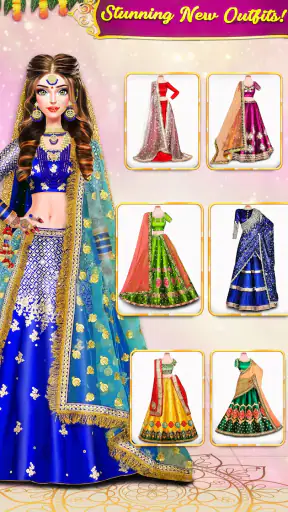 भारतीय शादी ड्रेस अप खेल screenshot