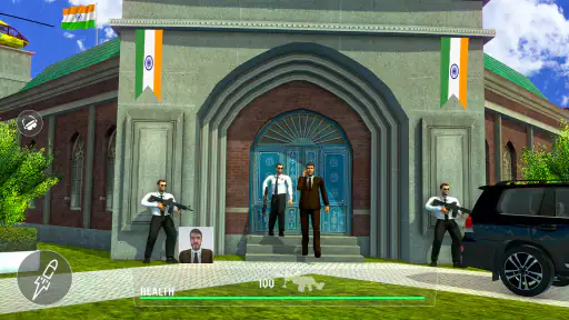 भारतीय सुरक्षा सिम्युलेटर गेम screenshot
