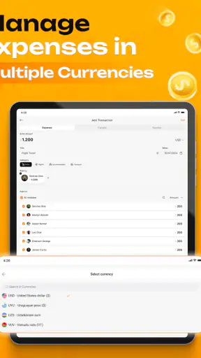 मेमोगो - बिल बाँटें और यात्रा screenshot