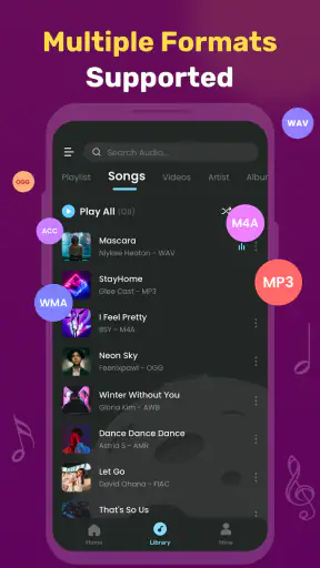 म्यूजिक प्लेयर और एमपी3 प्लेयर screenshot