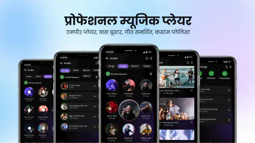 म्यूजिक प्लेयर और एमपी3 म्यूजि screenshot