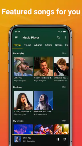 म्यूजिक प्लेयर और ऑडियो प्लेयर screenshot