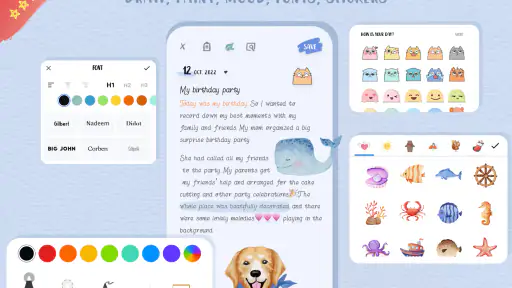मेरी डायरी - डायरी आपकी लॉक screenshot
