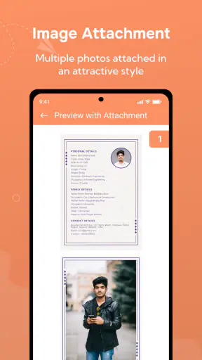 मैरिज बायो डाटा मेकर screenshot