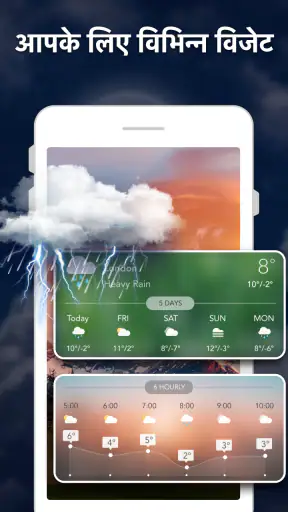 मौसम और मौसम रडार और विजेट screenshot