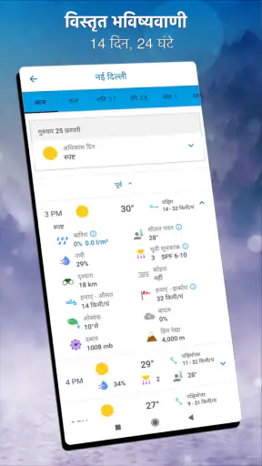 मौसम पूर्वानुमान- Meteored Pro screenshot