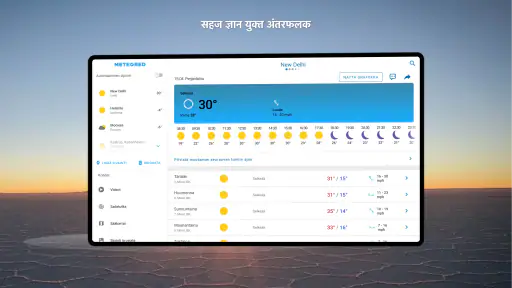 मौसम पूर्वानुमान- Meteored Pro screenshot