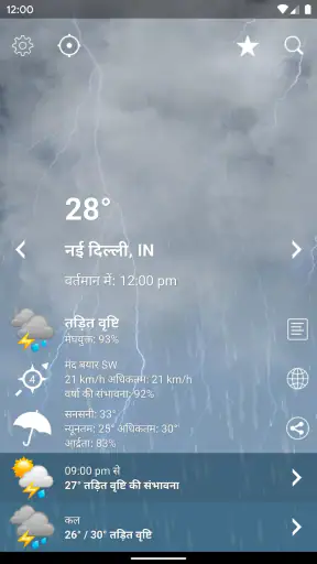 मौसम भारत XL PRO screenshot