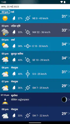 मौसम भारत XL PRO screenshot