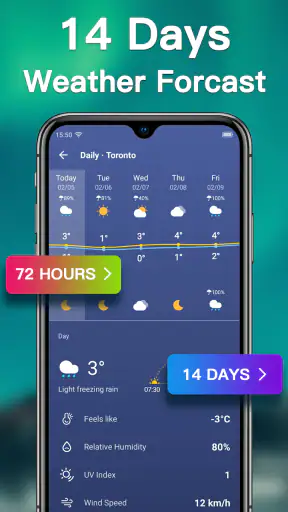 मौसम - मौसम लाइव screenshot