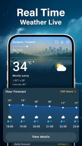 मौसम रडार और पूर्वानुमान screenshot