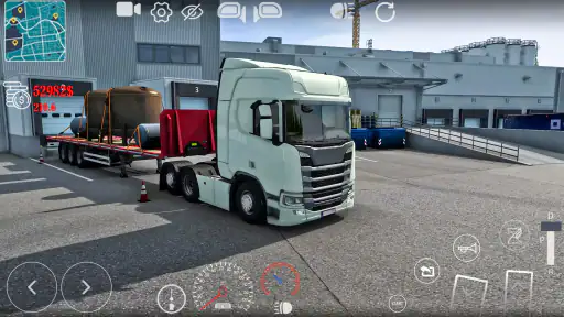 यूरो ट्रक ड्राइविंग गेम्स screenshot