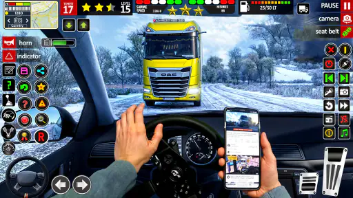यूरो ट्रक-सिटी कार्गो ट्रक screenshot