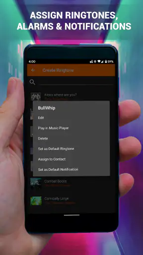रिंगटोन्स निर्माता screenshot