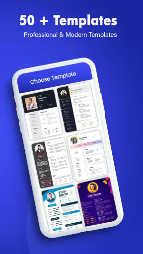 रिज्यूमे मेकर - CV बिल्डर screenshot