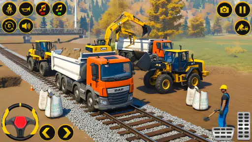 रियल कंस्ट्रक्शन JCB गेम screenshot