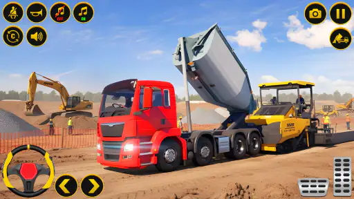 रियल कंस्ट्रक्शन JCB गेम screenshot