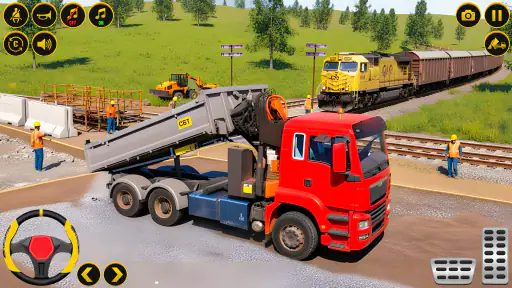 रियल कंस्ट्रक्शन JCB गेम screenshot