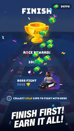 रेस मास्टर (Race Master 3D) screenshot