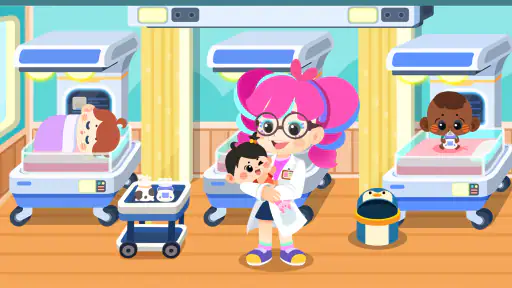 लिटल पांडा का शहर: हॉस्पिटल screenshot