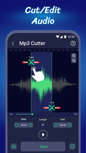 वीडियो को ऑडियो/MP3 में बदलना screenshot