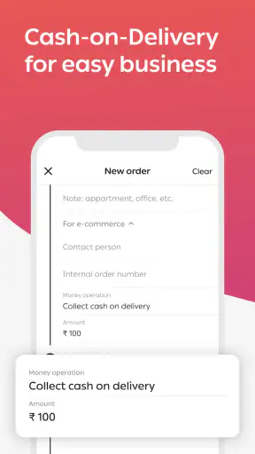 विफास्त — कूरियर वितरण सेवा है screenshot