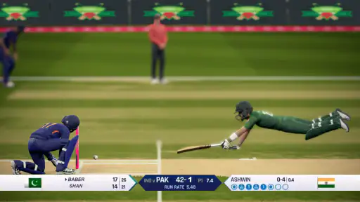 वास्तविक विश्व क्रिकेट खेल screenshot