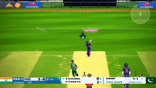 वास्तविक विश्व क्रिकेट खेल screenshot