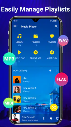संगीत प्लेयर और तुल्यकारक screenshot