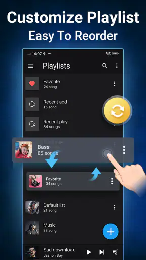 संगीत प्लेयर-गूंज ऑडियो प्लेयर screenshot