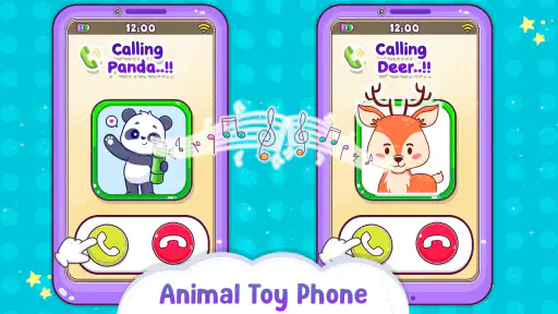 Musical Toy Phone Mobile Games screenshot