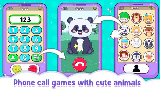 Musical Toy Phone Mobile Games screenshot