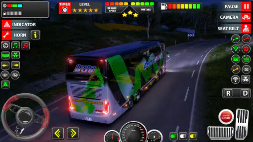 सिटी बस गेम्स सिम्युलेटर 3डी screenshot