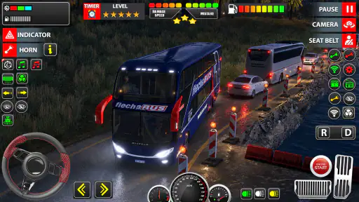 सिटी बस गेम्स सिम्युलेटर 3डी screenshot
