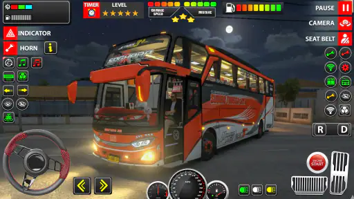 सिटी बस गेम्स सिम्युलेटर 3डी screenshot